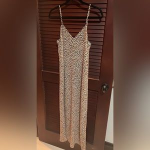 Norma Kamali Leopard slip dress, unworn
